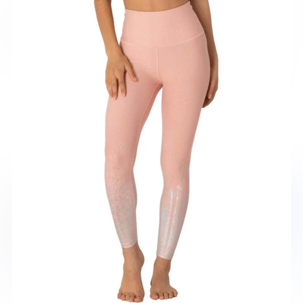 Beyond Yoga Sportsflex Alloy Ombré High Waisted Midi Yoga Leggings